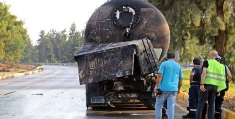 Antalya’da LPG tankerindeki yangın kontrol altına alındı