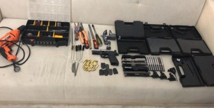 İstanbul’da silah imalatçısı olduğu öne sürülen 1 kişi yakalandı