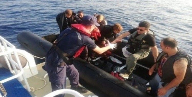 Kuşadası Körfezi’nde 18 düzensiz göçmen yakalandı