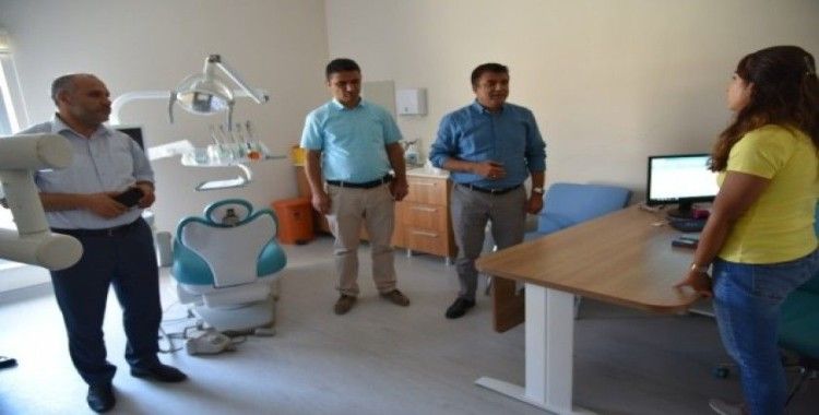 Doç. Dr. Sünnetçioğlu, Gürpınar Devlet Hastanesi’nde incelemelerde bulundu
