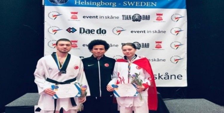 Millilerden Avrupa Ümitler Taekwondo Şampiyonası’nda 2 madalya