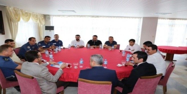 Cizre’de spor güvenlik kurulu toplantısı yapıldı