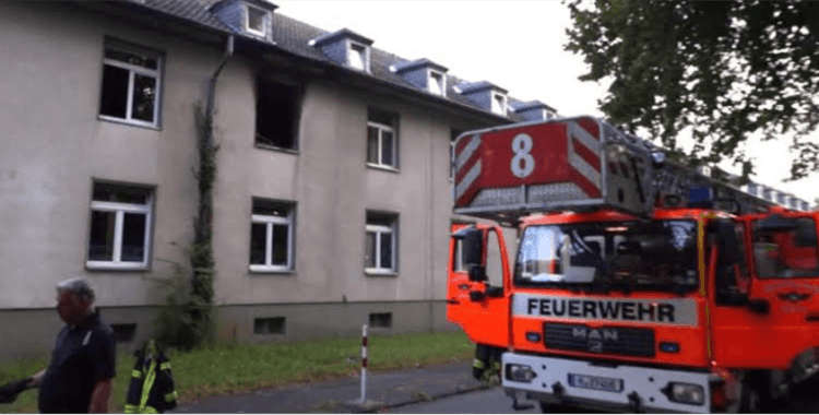 Almanya’da hastanede yangın: 1 ölü