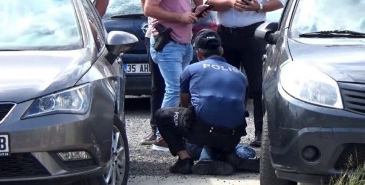 Anadolu Adalet Sarayı otoparkı dışında silahlı dehşet: 2 yaralı