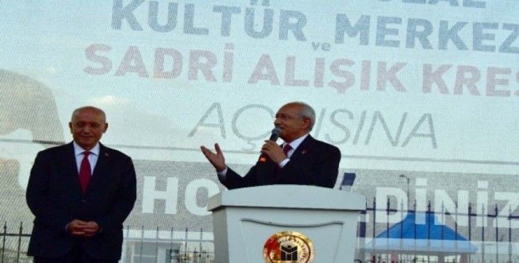 Kılıçdaroğlu: ’’Bu ülkede CHP var, CHP’li belediyeler ve başkanları var”