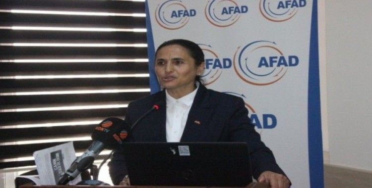 Yıldız Tosun: "AFAD, afetler olmadan önlem alma anlayışını geliştirmek için çalışıyor"