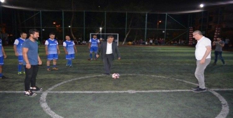 Halı saha turnuvasına Ali Tandoğan damgası