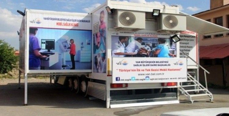 Van’da tam donanımlı mobil sağlık aracı yeniden hizmete başladı