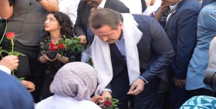 Memur-Sen Genel Başkanı Yalçın’dan Diyarbakır’da eylem yapan ailelere destek ziyareti