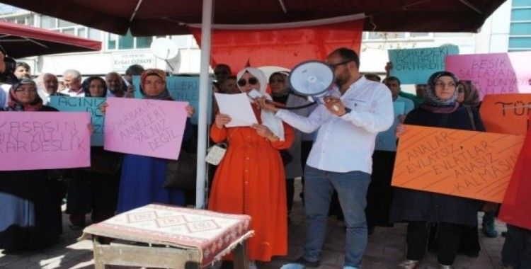 Ereğlili kadınlardan Diyarbakır’da eylem yapan annelere destek