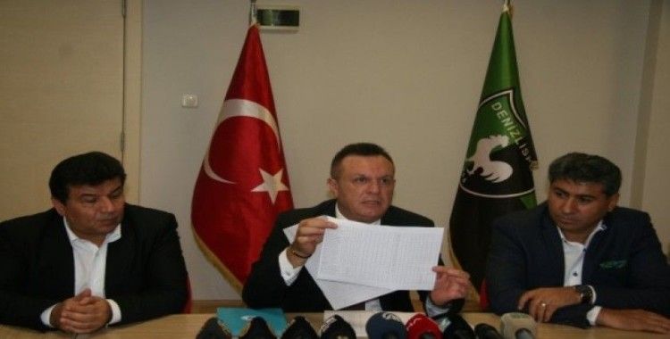 Başkan Çetin Denizlispor’un mali durumunu açıkladı