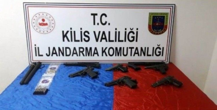 Kilis’te silah operasyonu :1 gözaltı