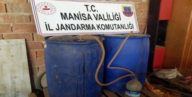 Manisa’da bir ton kaçak şarap ele geçirildi