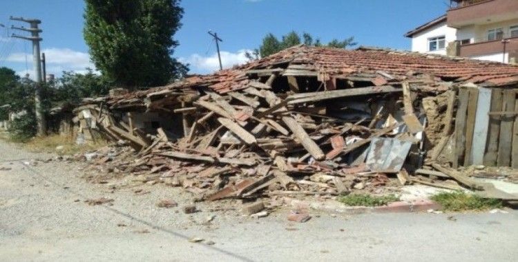 Çerkeş’teki depremin yeni görüntüleri ortaya çıktı