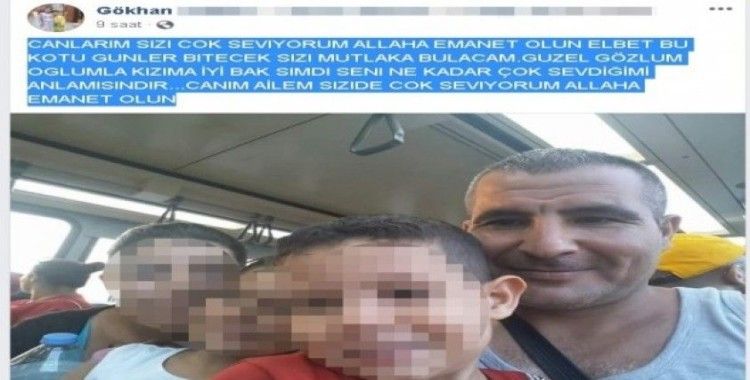 Firari cinayet zanlısı, sosyal medyadan ailesine mesaj yolladı