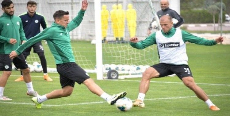 Konyaspor, Göztepe maçı hazırlıklarına başladı