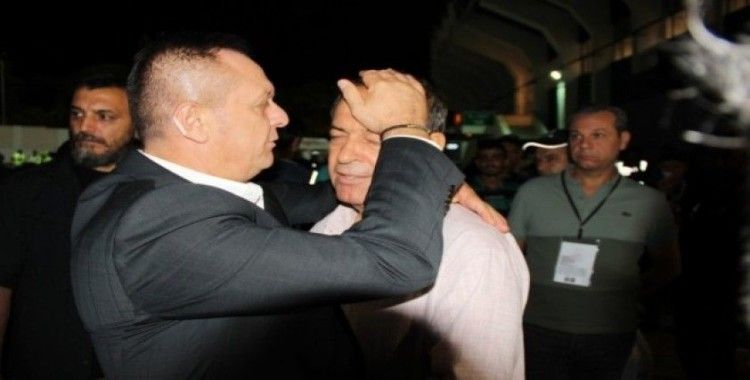 Başkan Ali Çetin yenilgi sonrası Yücel İldiz’i teselli etti