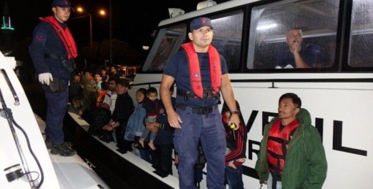 Çanakkale’de 95 kaçak göçmen yakalandı