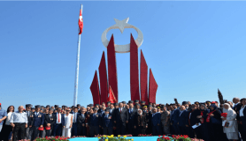 Mihraplı Şehitler Anıtı törenle açıldı