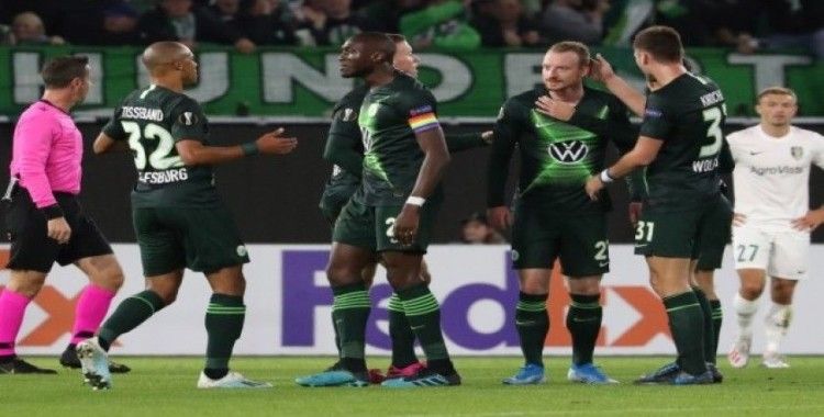 Halis Özkahya’nın yönettiği maçı Wolfsburg kazandı