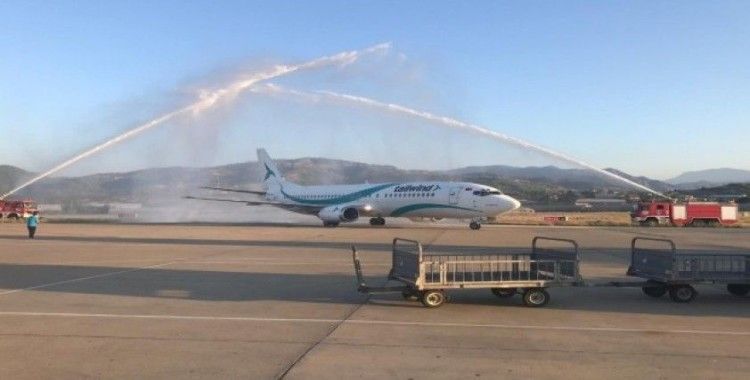 Gazipaşa Alanya Havalimanı’na ilk İran uçağı indi