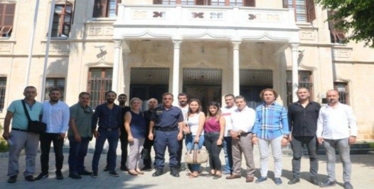İl Jandarma Komutanı Çarıkcıoğlu, gazetecilerle bir araya geldi
