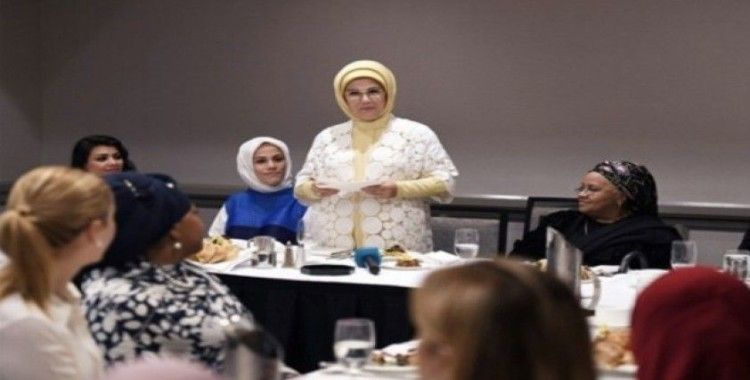 Emine Erdoğan, ABD’li Müslüman toplumun kadın temsilcileriyle buluştu