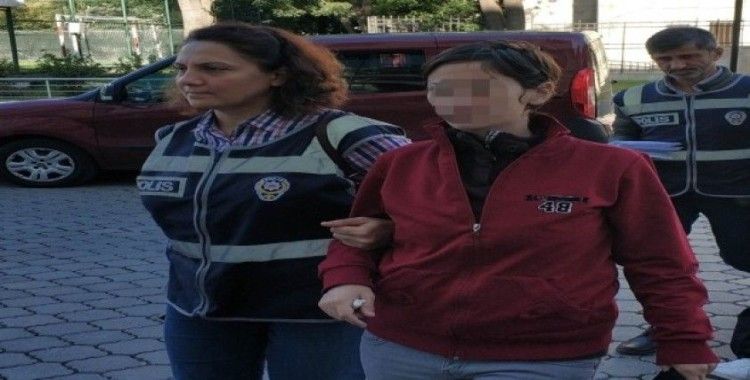 5 ayrı suçtan 43 ay cezası bulunan kadın tutuklandı