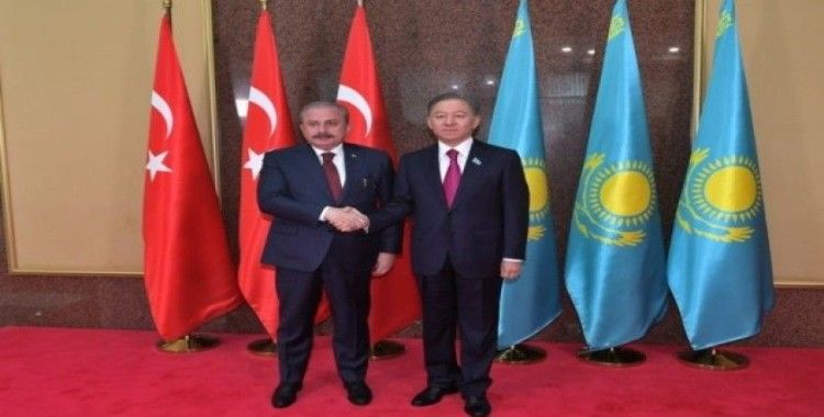 TBMM Başkanı Şentop, Kazak mevkidaşı Nigmatulin ile görüştü