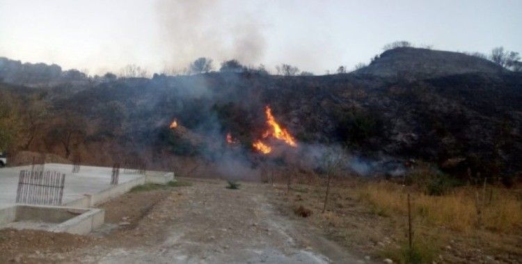 Datça’da zirai alanda üç farklı noktada yangın çıktı