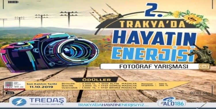 “Trakya’da Hayatın Enerjisi” yarışması başvuruları için son günler
