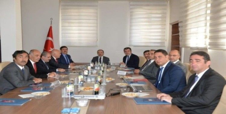 KUDAKA 115. Yönetim Kurulu Toplantısı, Bayburt Valisi Epcim başkanlığında yapıldı