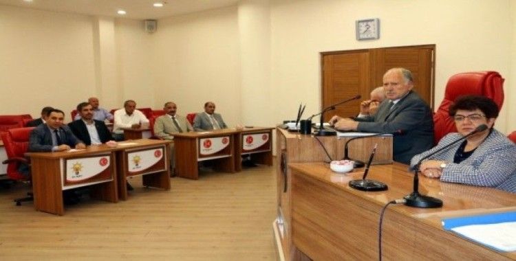 Erzincan İl Genel Meclisi ekim ayı meclis toplantıları başladı
