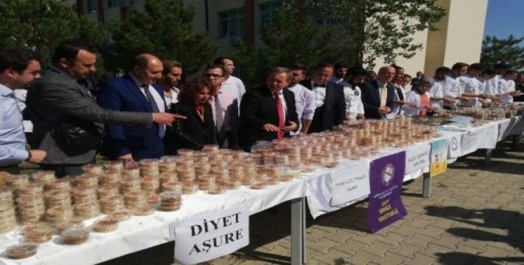Trakya Üniversitesinden ‘diyet, diyabet ve çölyak’ hastalarına özel aşure ikramı