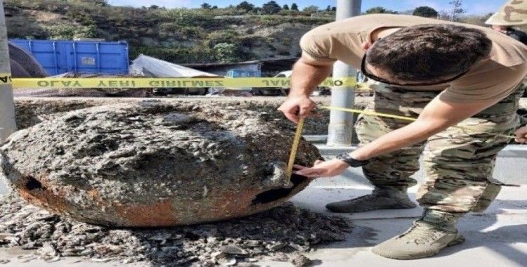 Beykoz Riva’ da balıkçıların bulduğu mayın, SAS timi tarafından imha edildi