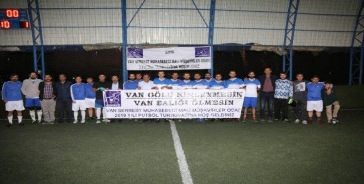 Van SMMMO’dan kurumlar arası futbol turnuvası