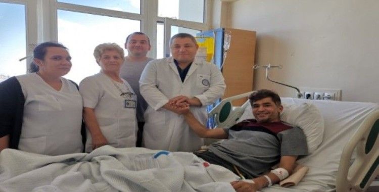 ERÜ Tıp Fakültesi Hastanesinde Bahreynli hastaya ’Yapay Mesane’ yapıldı
