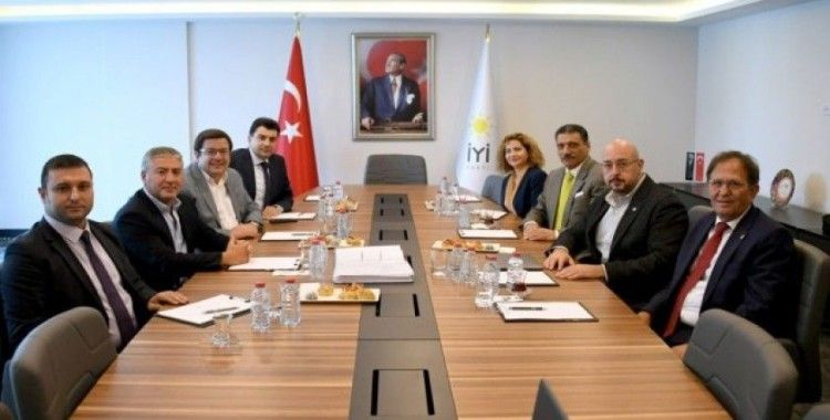CHP ve İYİ Parti 'Yargı Reformu Paketi'ni görüştü