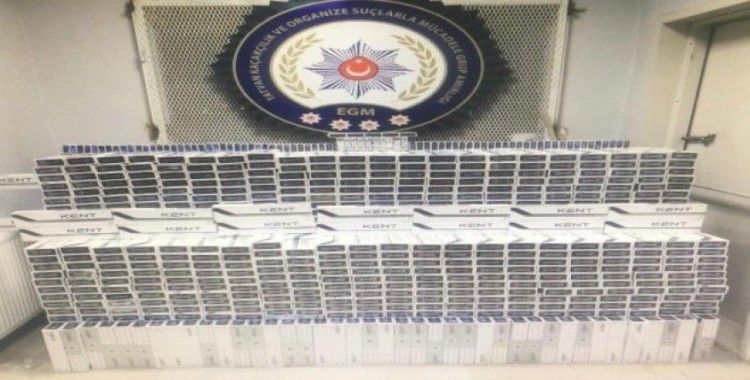 Tatvan’da 45 bin 730 paket kaçak sigara ele geçirildi