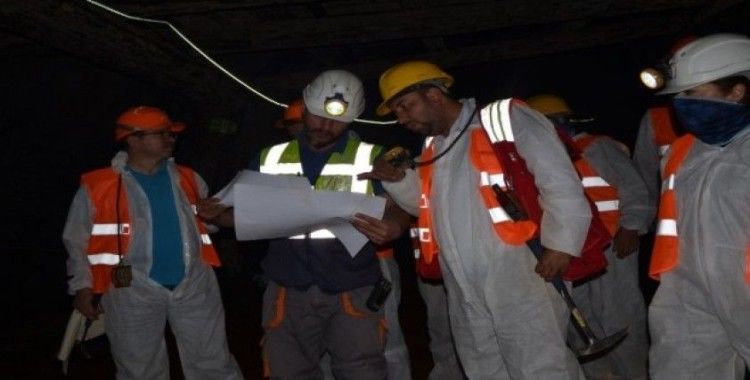 Maden mühendisleri terörden temizlenen dağlara çıkartma yaptı