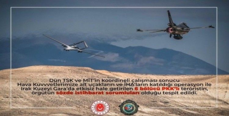PKK’nın sözde istihbarat sorumluları etkisiz hale getirildi