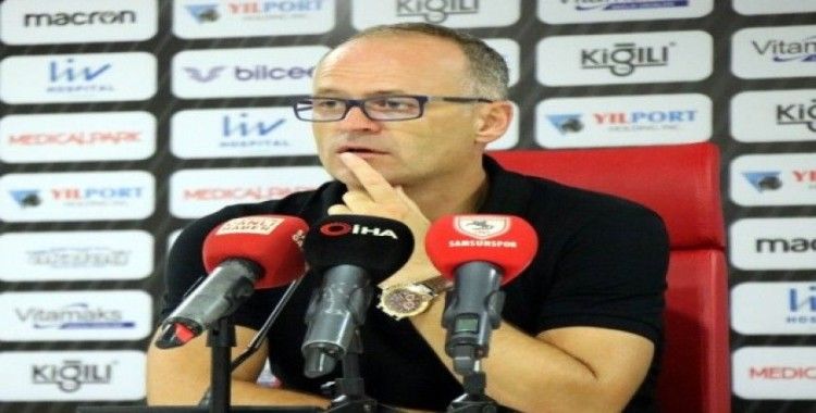Samsunspor - Manisa Futbol Kulübü maçının ardından