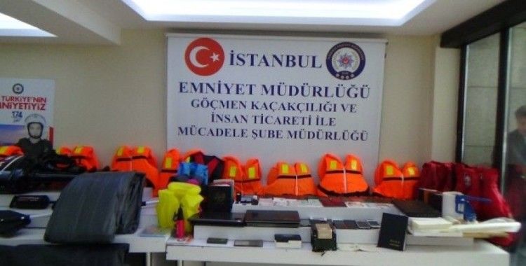 İstanbul’dan Avrupa’ya göçmen taşıyan insan kaçakçılarına operasyon