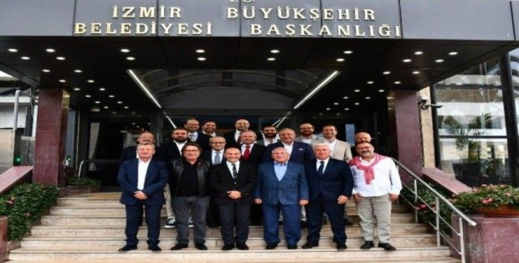 İzmirli kulüp başkanları, Tunç Soyer ile buluştu