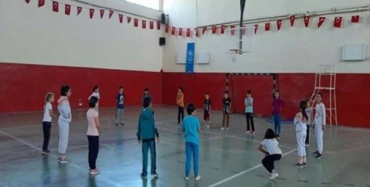 Yerköy’de sportif yetenek taraması eğitimleri devam ediyor