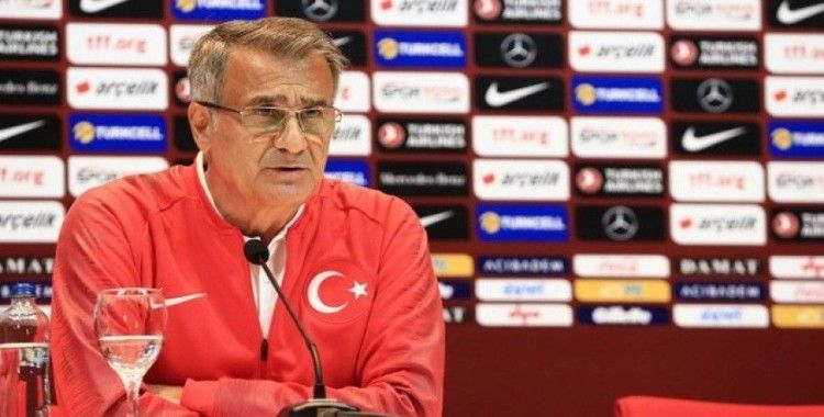 A Milli Futbol Takımı Teknik Direktörü Güneş: Türkiye figüran değil, biz büyük bir ülkeyiz