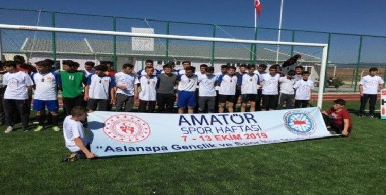 Aslanapa’da Amatör Spor Haftası etkinlikleri
