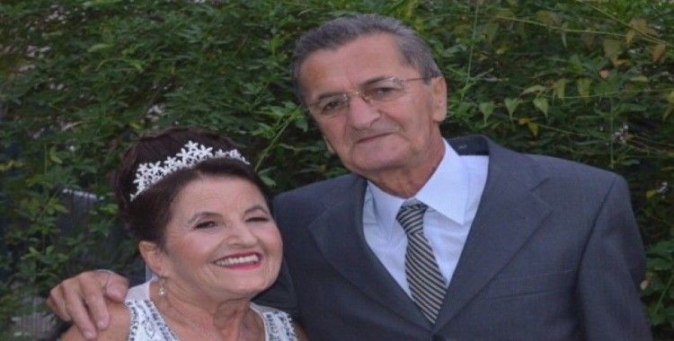 50 yıl önce evlenen çift ikinci kez dünya evine girdi