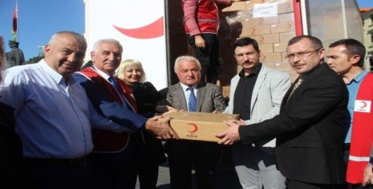 Türk Kızılayı’dan Giresun’daki ihtiyaç sahiplerine 3 ton kavurma