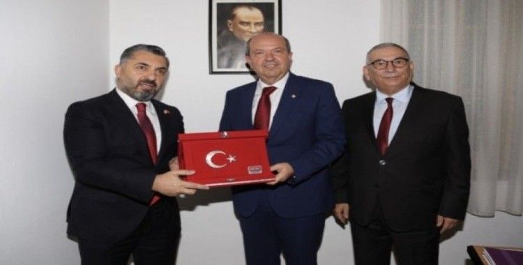 KKTC Başbakanı Tatar, RTÜK ve YYK Yönetim Kurulu ve üyelerine yemek verdi